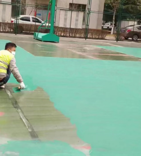 萍乡球场地面翻新